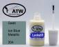 Preview: Saab, Ice Blue Metallic, 304: 20ml Lackstift, von ATW Autoteile West.